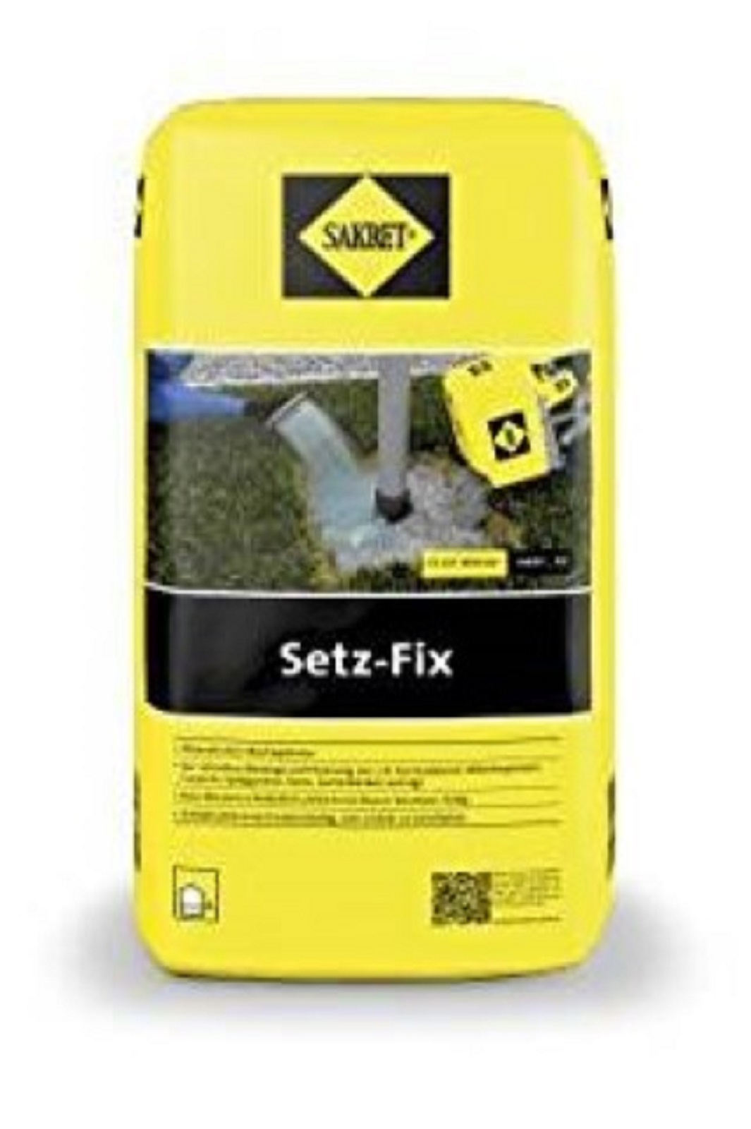 SAKRET Setz-Fix Schnellbeton Fertiggemisch für schnelle Montage 25 kg