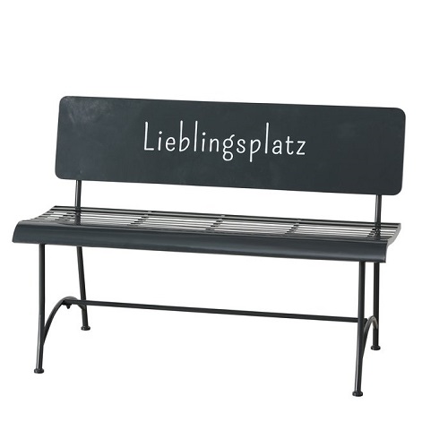 Bank. Lieblingssplatz