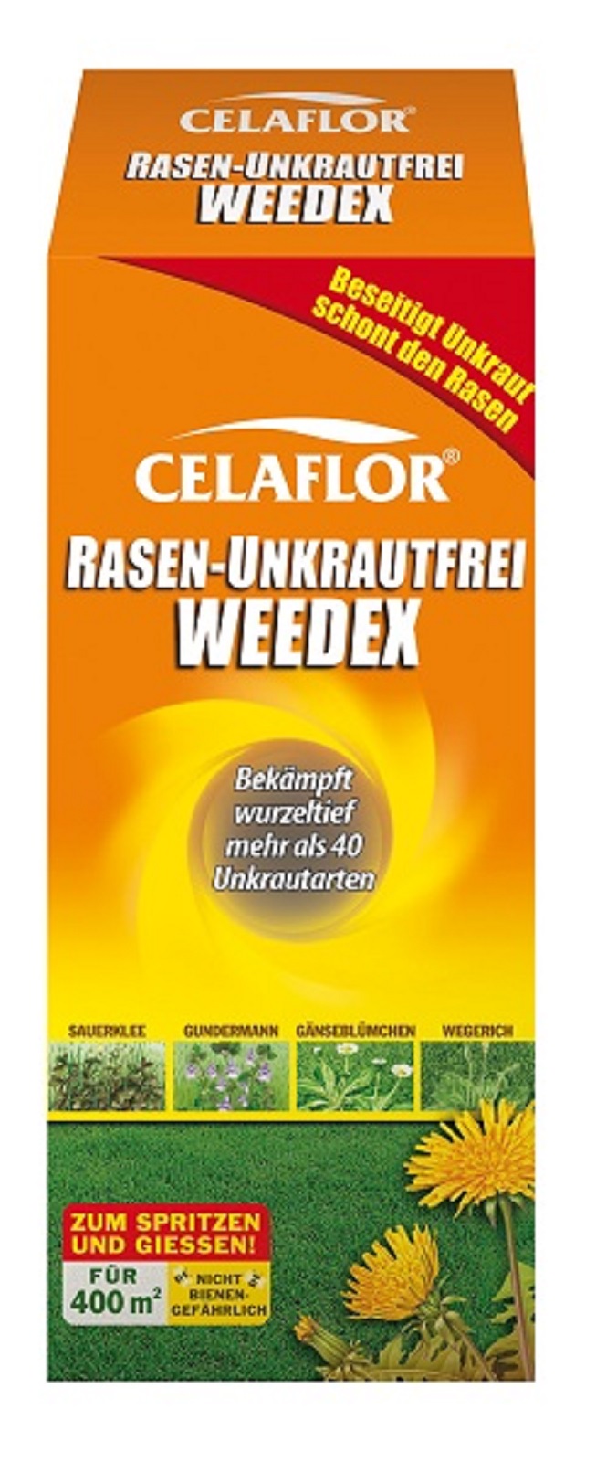 Celaflor Rasen Unkrautfrei Weedex  2 x 400 ml