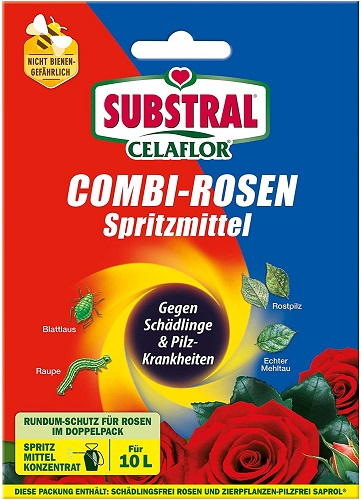 Substral Celaflor Combi Rosen Spritzmittel 2 x 4 ml + 1 x 15ml