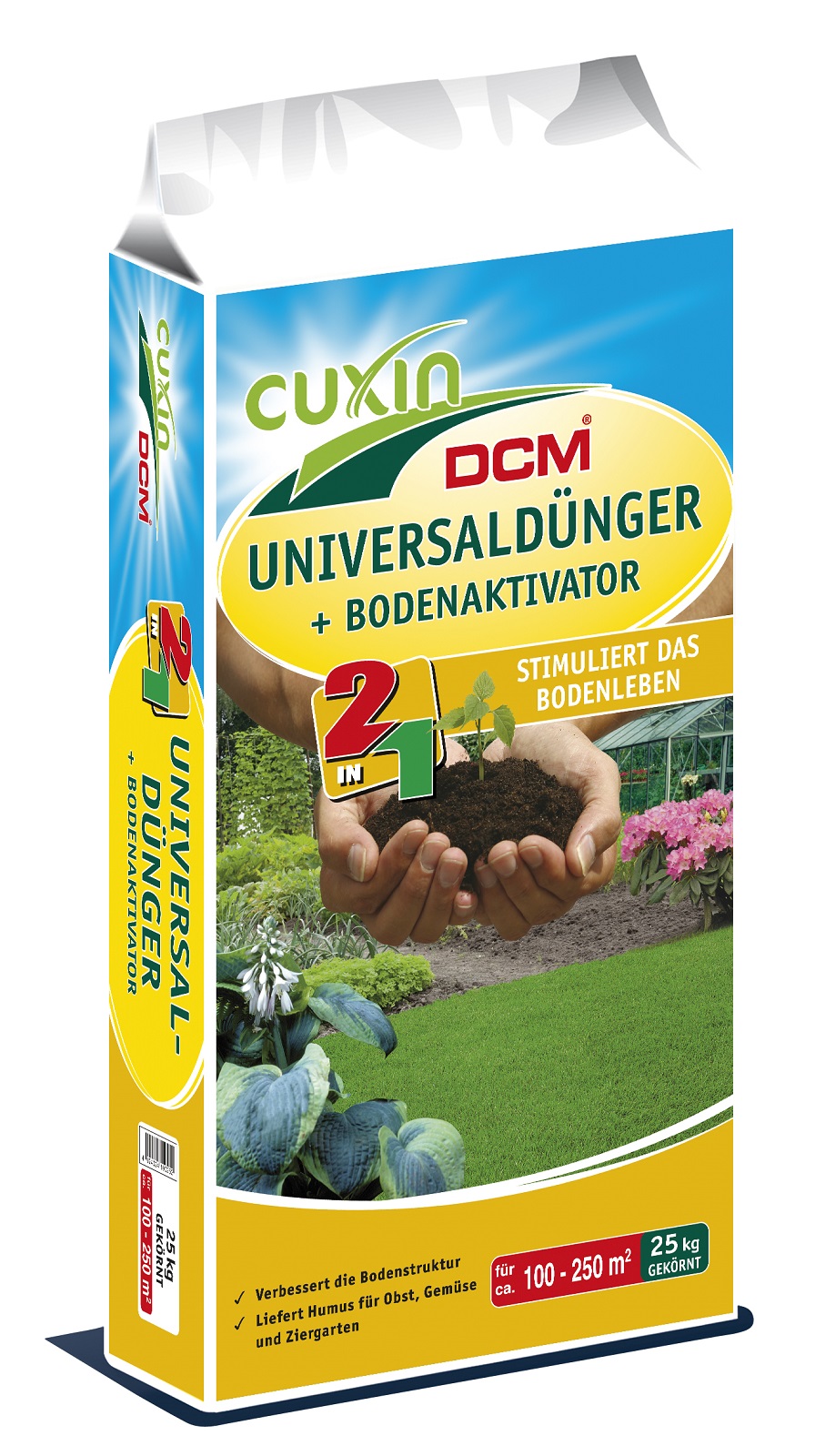 Cuxin DCM Universaldünger + Bodenaktivator 25 kg