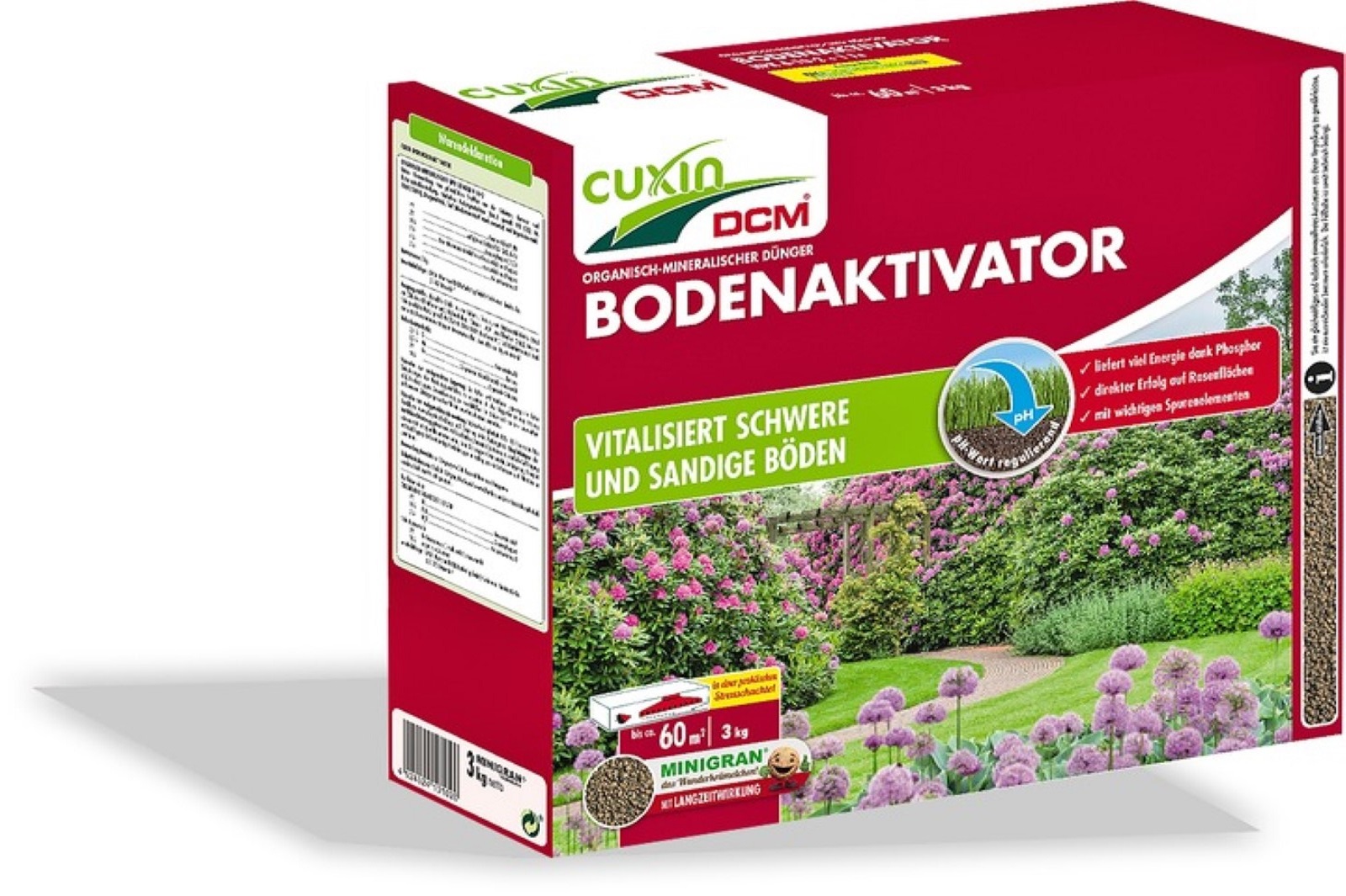 Cuxin DCM Bodenaktivator 3 kg Gartendünger Rasendünger