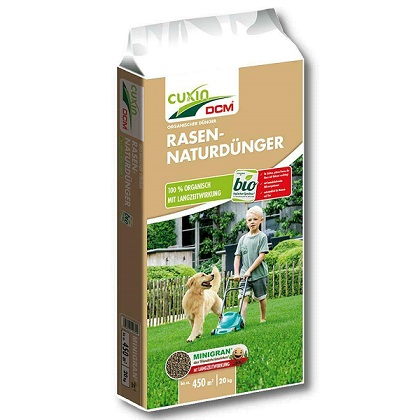 Cuxin DCM Rasen-Naturdünger Frühjahr 20 kg - ca 450 m2