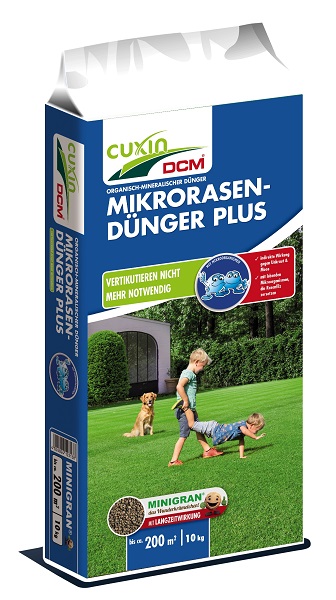 Cuxin DCM Mikro Rasendünger  Plus Minigran 10 kg