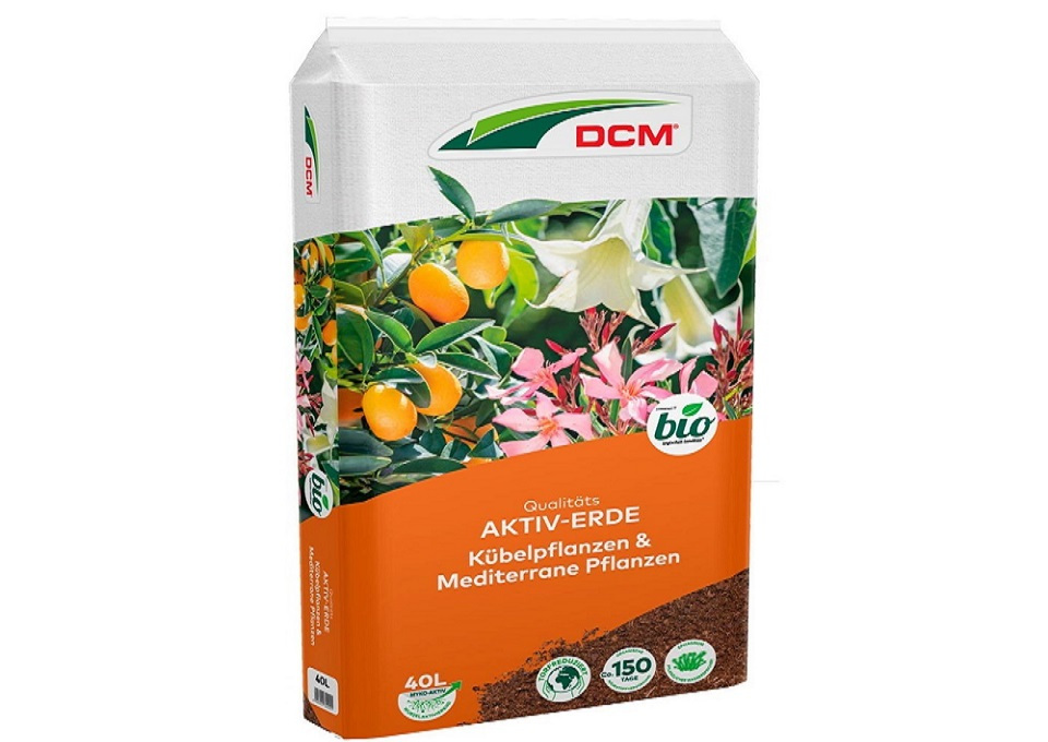 Cuxin DCM Aktiv-Erde Kübelpflanzen & Mediterrane Pflanzen 40 Liter