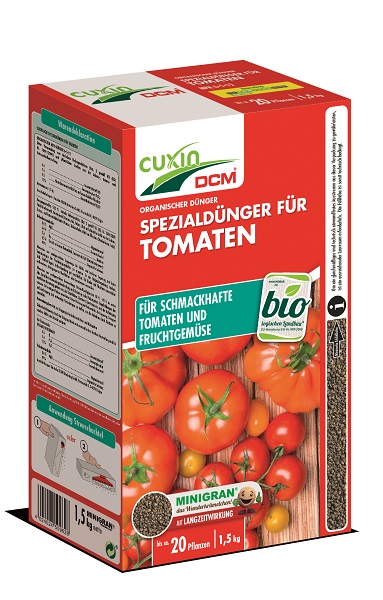 Cuxin DCM Dünger Organischer Dünger Tomaten Garten Gemüse Bio 1,5 kg