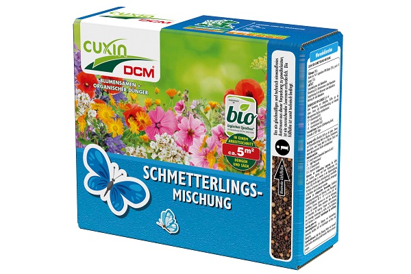 Cuxin DCM Blumensamen mit organischem Dünger Schmetterlingsmischung  Samen 260 g