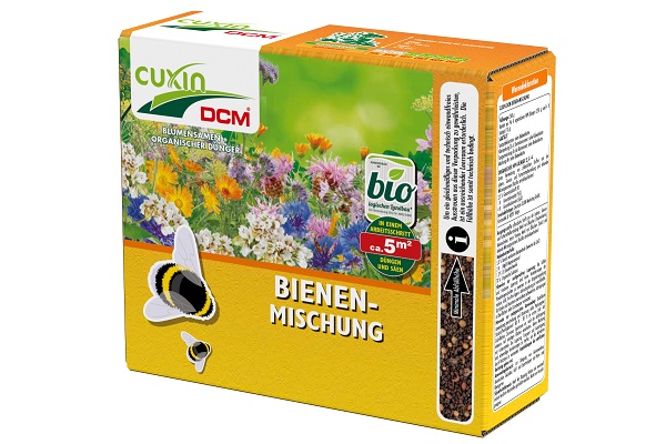 Cuxin DCM Blumensamen mit organischem Dünger Bienen-Mischung  Samen 260 g