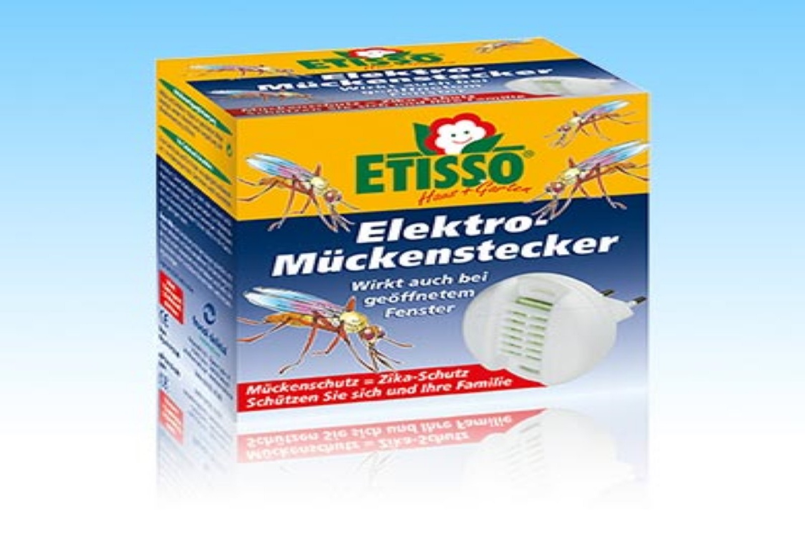 Etisso Elektro Mückenstecker 1St. + 3 x 20 Plättchen