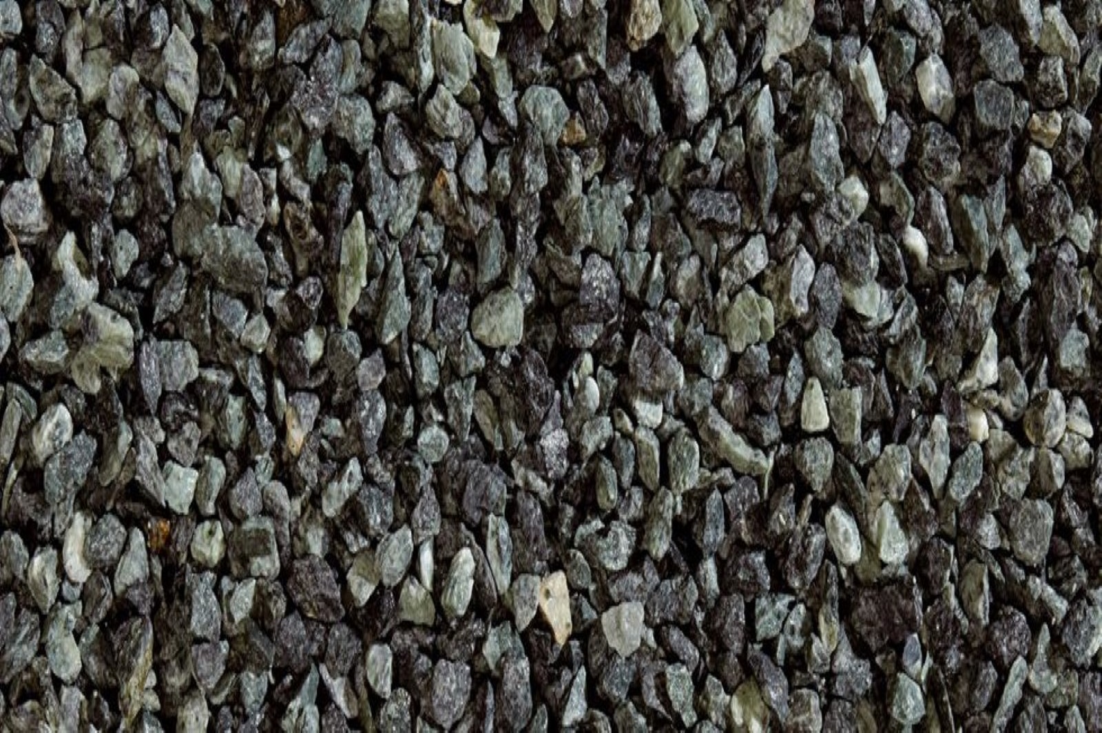 Gartensplitt Ziersplitt Verde Alpi Granulat Marmor grau-grün 40-60 mm 25 kg