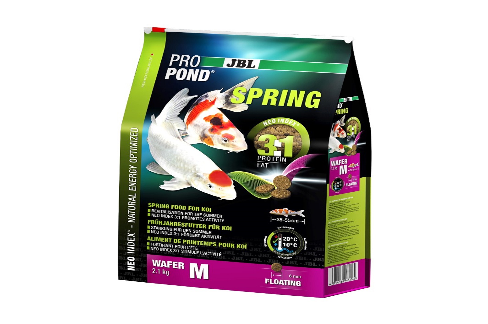 JBL ProPond Spring  M Frühjahrsfutter für mittlere Koi 2,1 kg