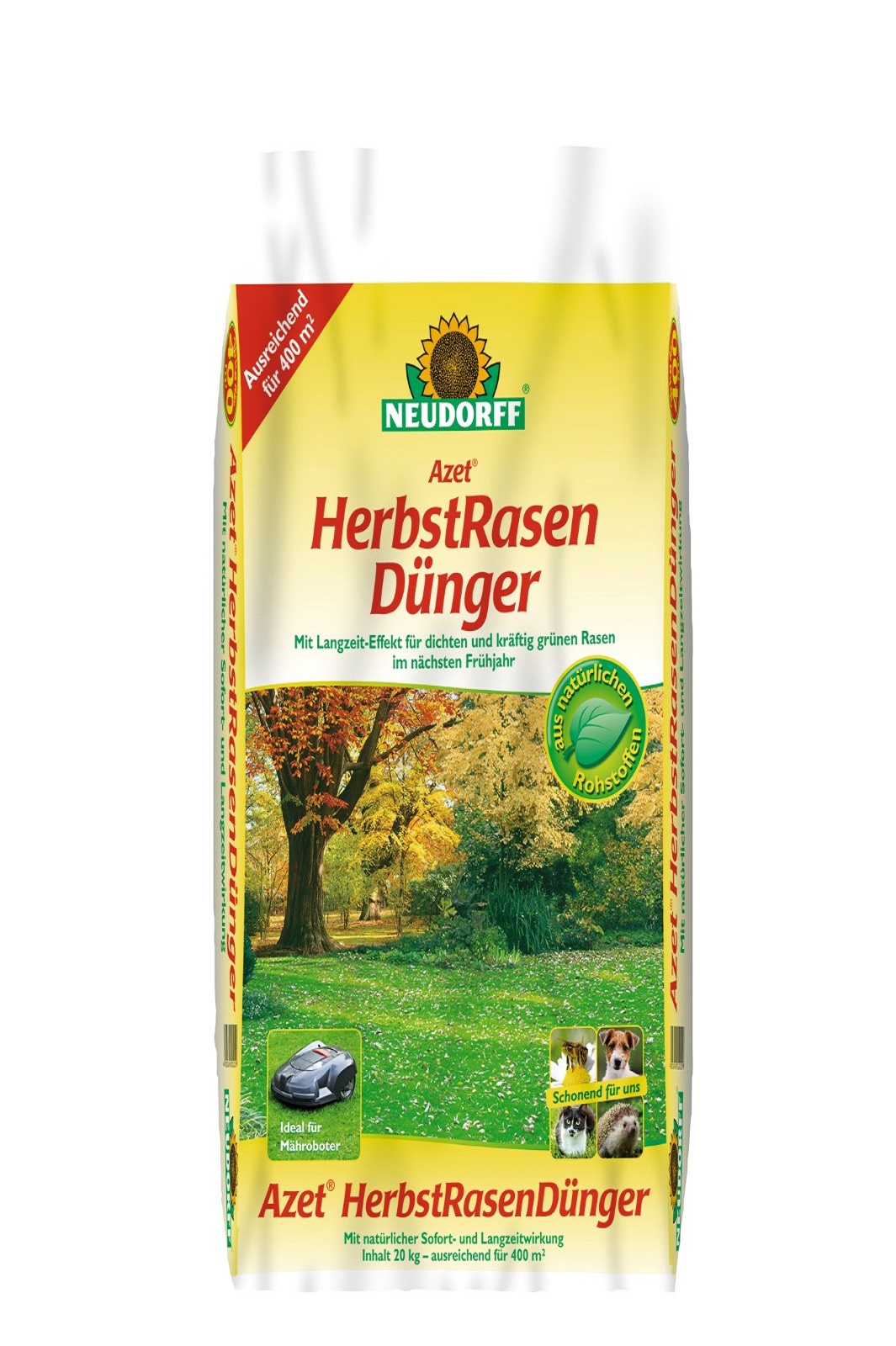 Neudorff Azet Herbst Rasendünger 2 x 20 kg