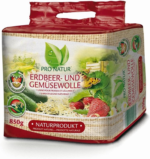 Pro Natur Erdbeer- u. Gemüsewolle 850 gr