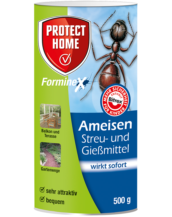 Protect Home Forminex Ameisen Streu- und Gießmittel  3 x 500 g Dose