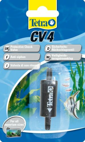 Tetra CV4 Rückschlagventil Aquarium Sicherheitsventil für alle Luftmembranpumpen