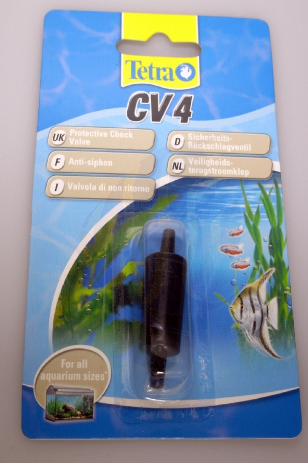 Tetra CV4 Rückschlagventil Aquarium Sicherheitsventil für alle Luftmembranpumpen